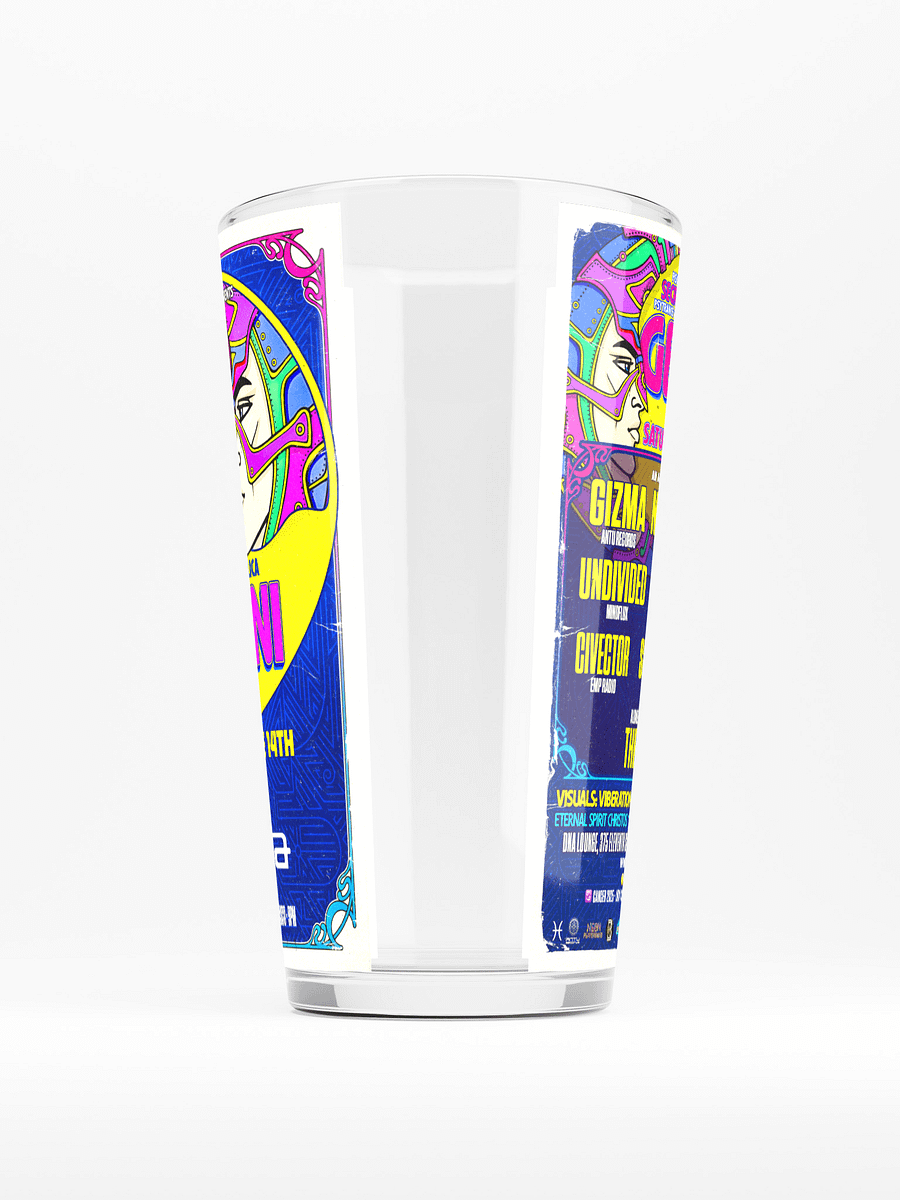 Gemini 2025 Shaker Pint Glass product image (5)