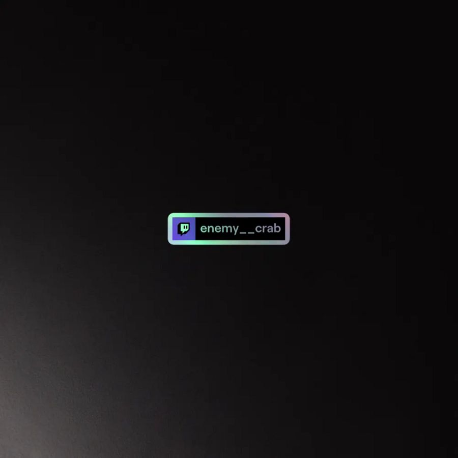 Enemy__Crab Twitch Sticker product image (2)