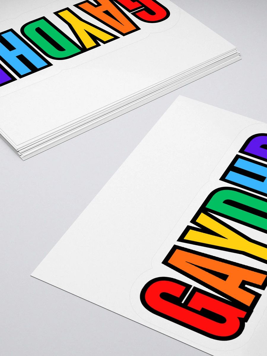 gayDHD Sticker product image (4)