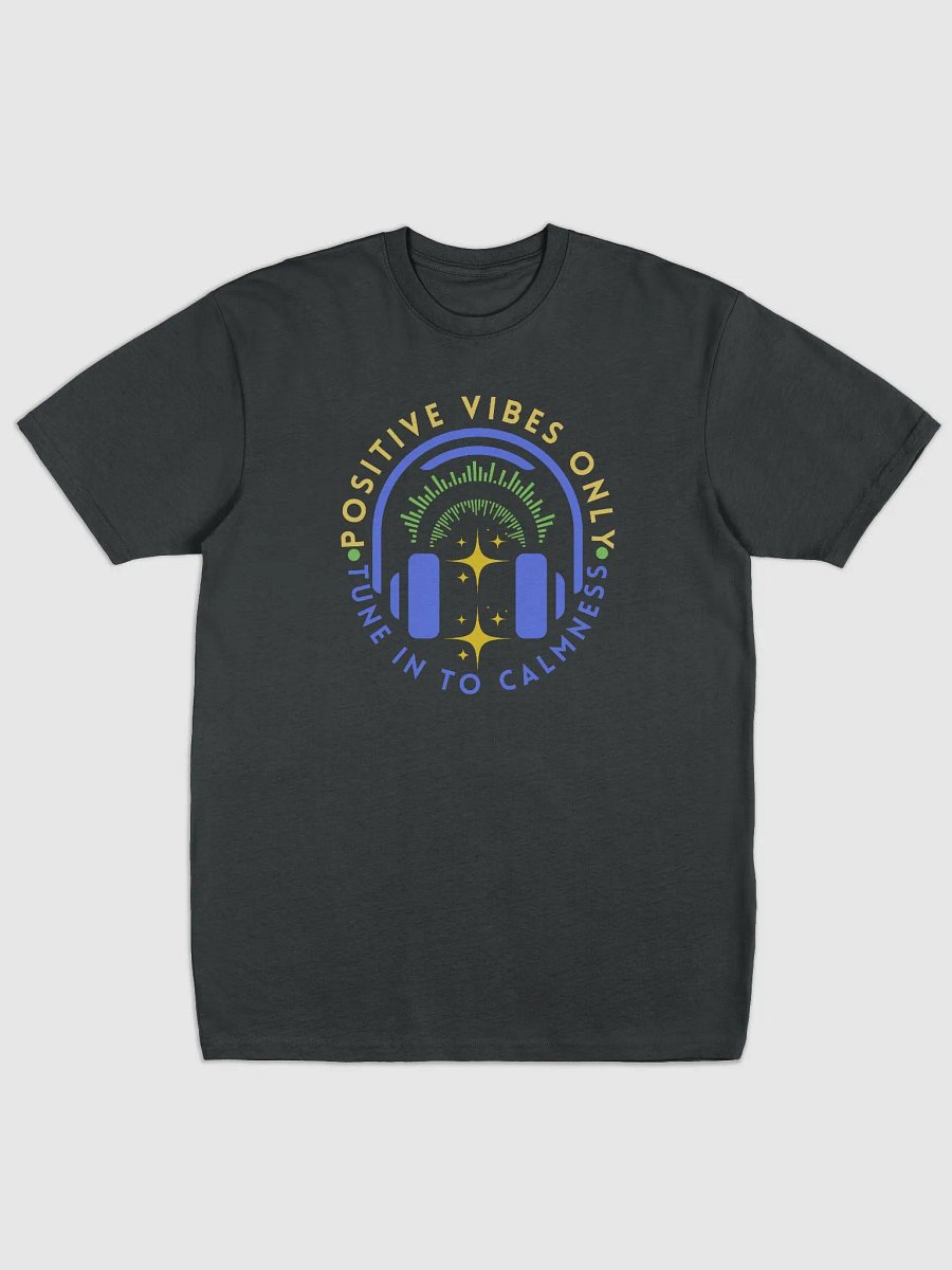 Positive Vibes Only Premium Tee | Tune into Calmness product image (3)