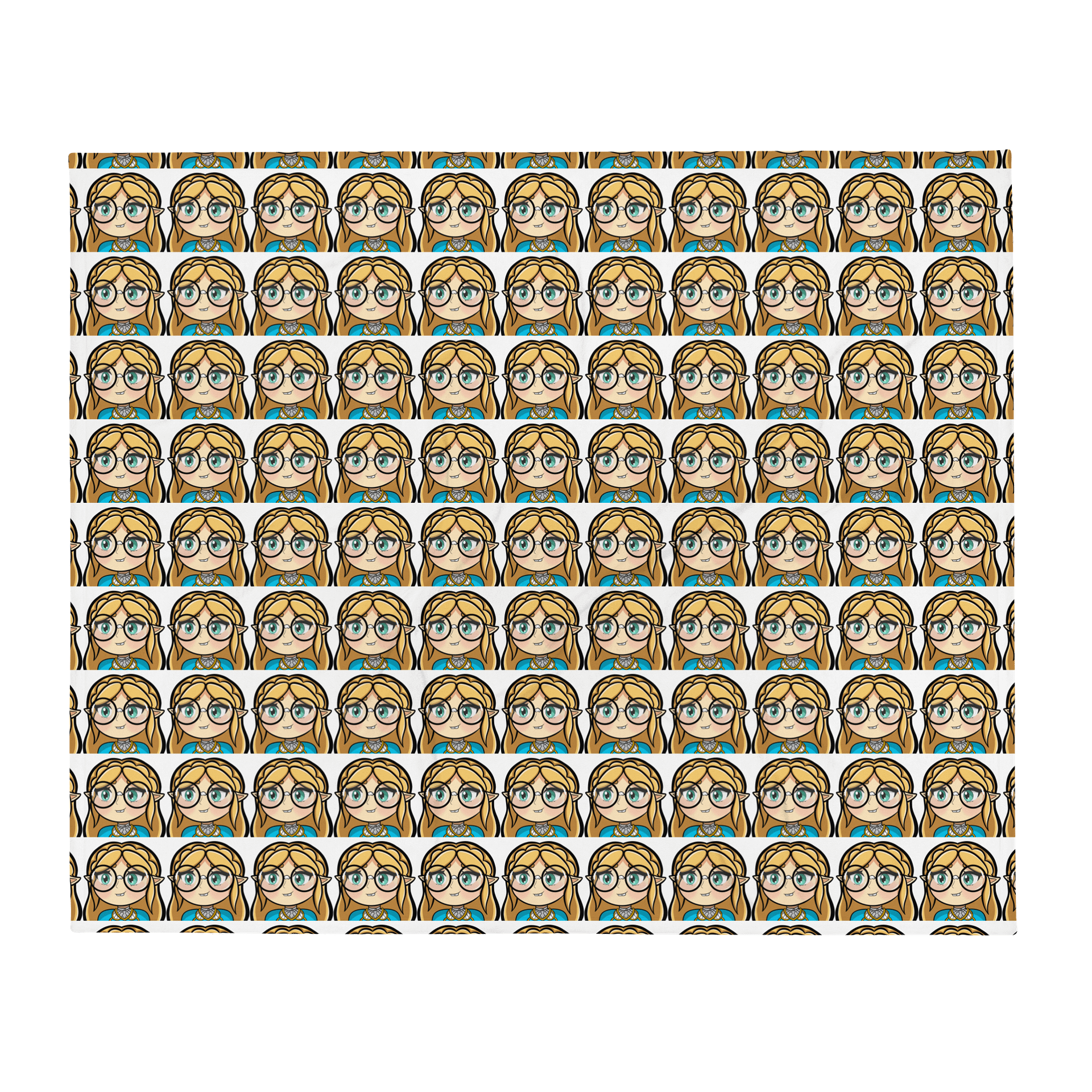 Nerd Pattern Throw Blanket product image (1)