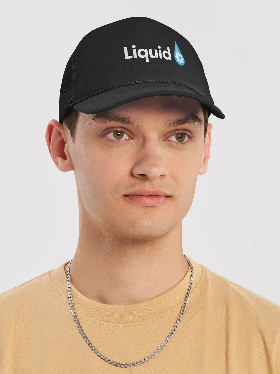 Liquid, Embroidered Trucker Cap product image (5)