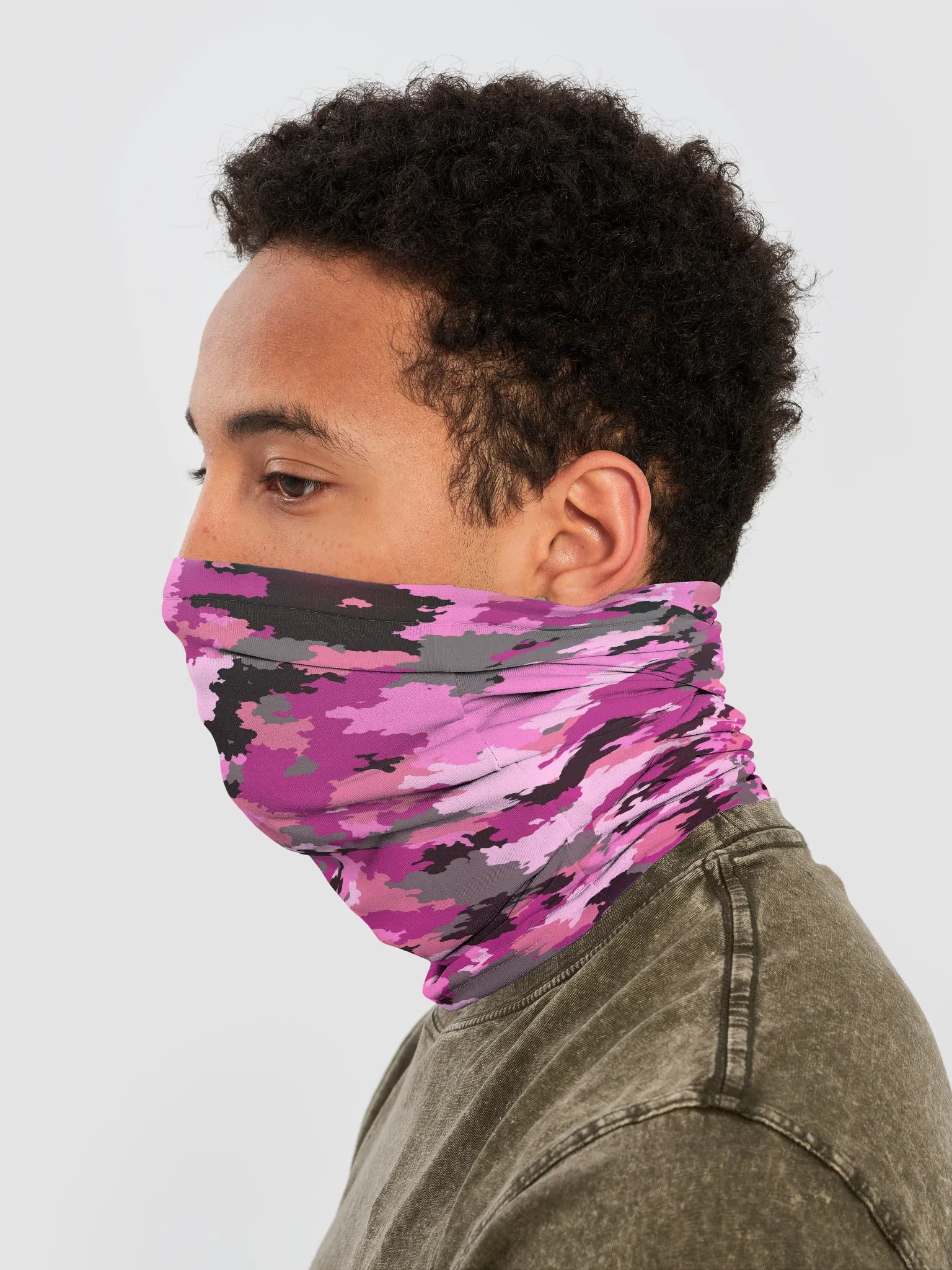 Neck Gaiter-Pink Camo product image (3)