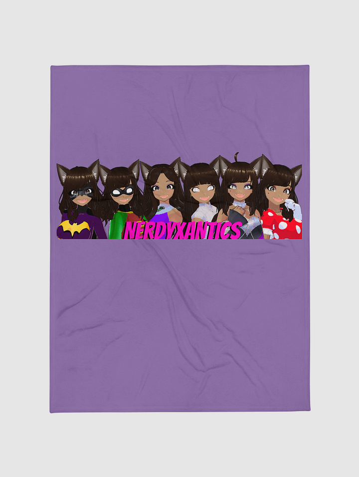 [Let’s get nerdy] Throw Blanket product image (1)