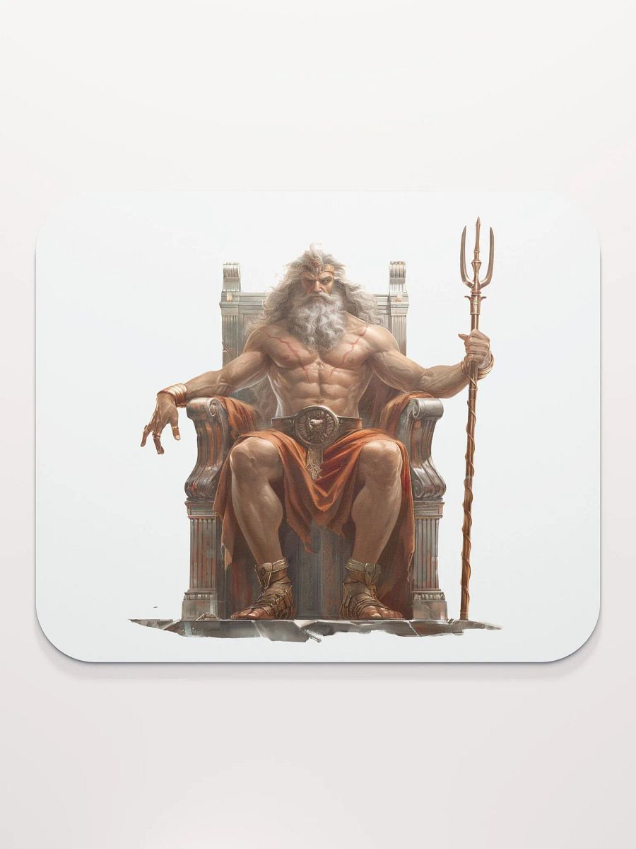 Poseidon - The God of the Oceans Mouse Pad product image (2)