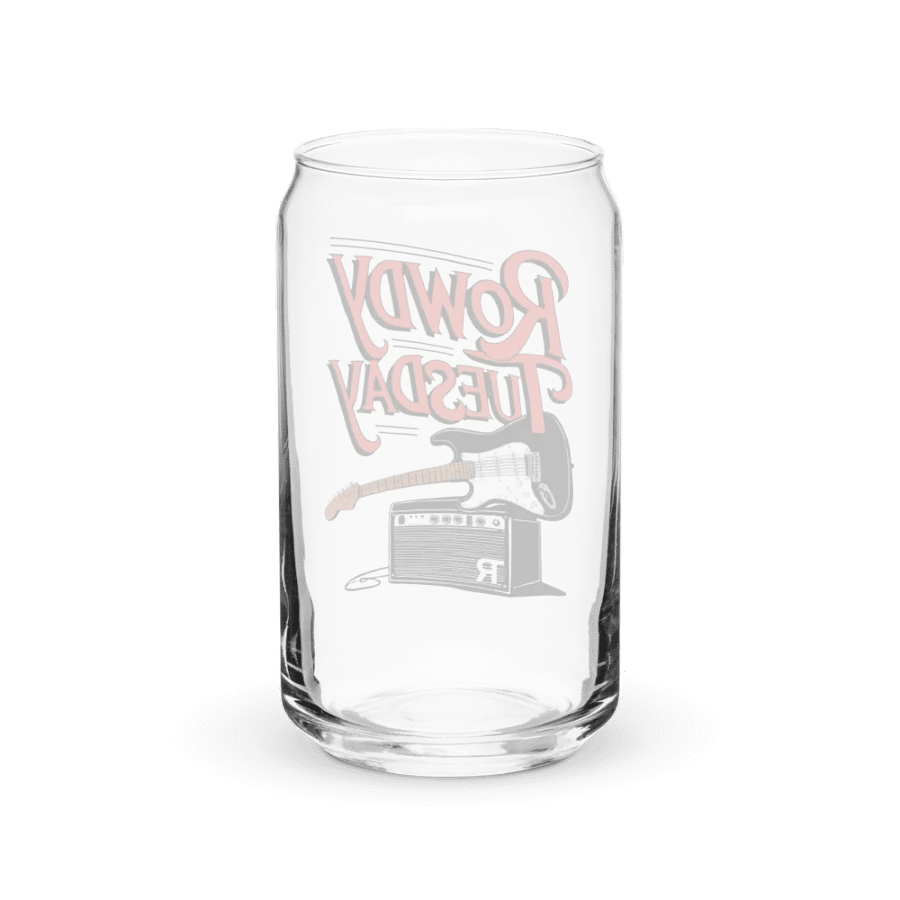 Rowdy Tuesday - Can Shaped Glass product image (38)