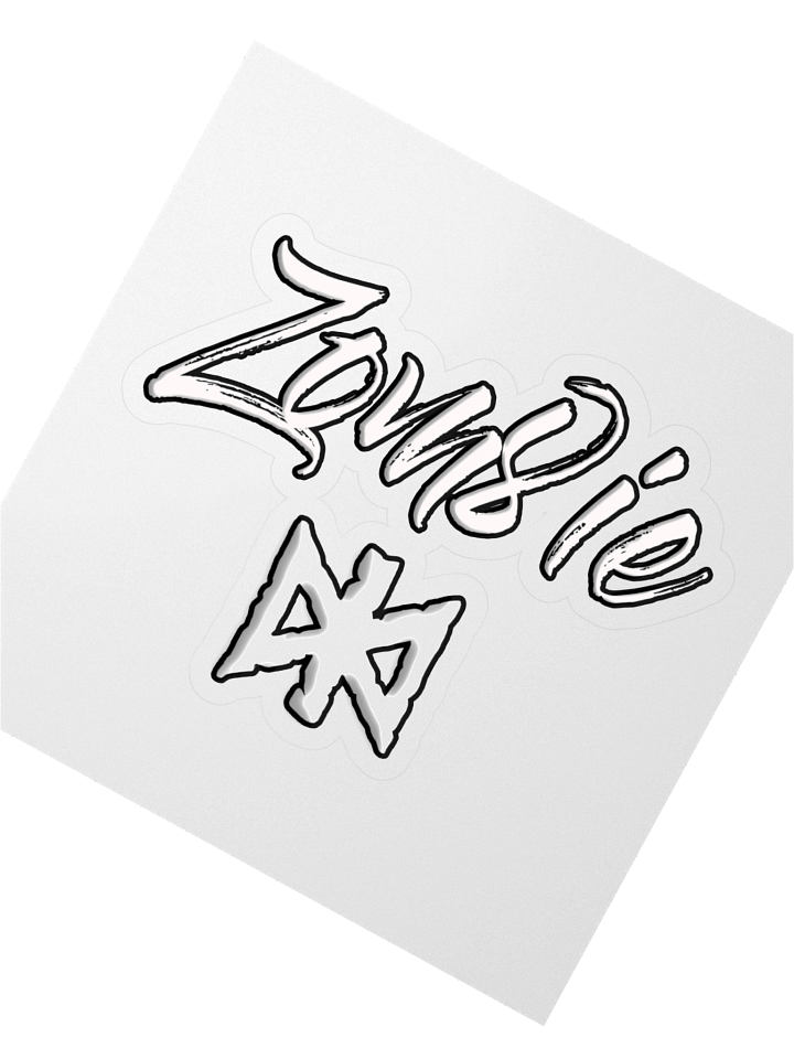 Zombie Geometric Kiss Cut Stickers product image (2)