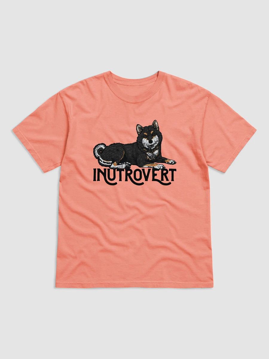 Inutrovert T-Shirt of a Shiba Inu (Tricolor) | Funny T-Shirt for Shiba Inu Paw-rents product image (29)