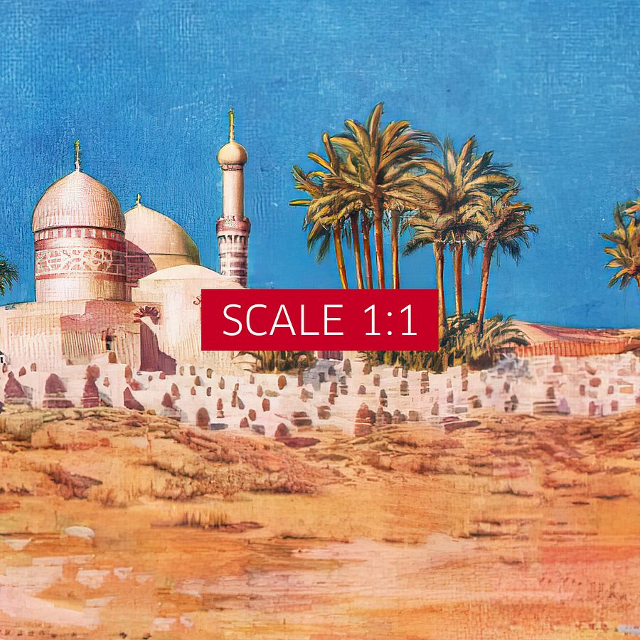 Haifa, Beirut, Damascus, Baghdad. Israel, Palestine, Lebanon, Syria, Iraq. 1931 — retro travel poster, vintage travel art print product image (5)