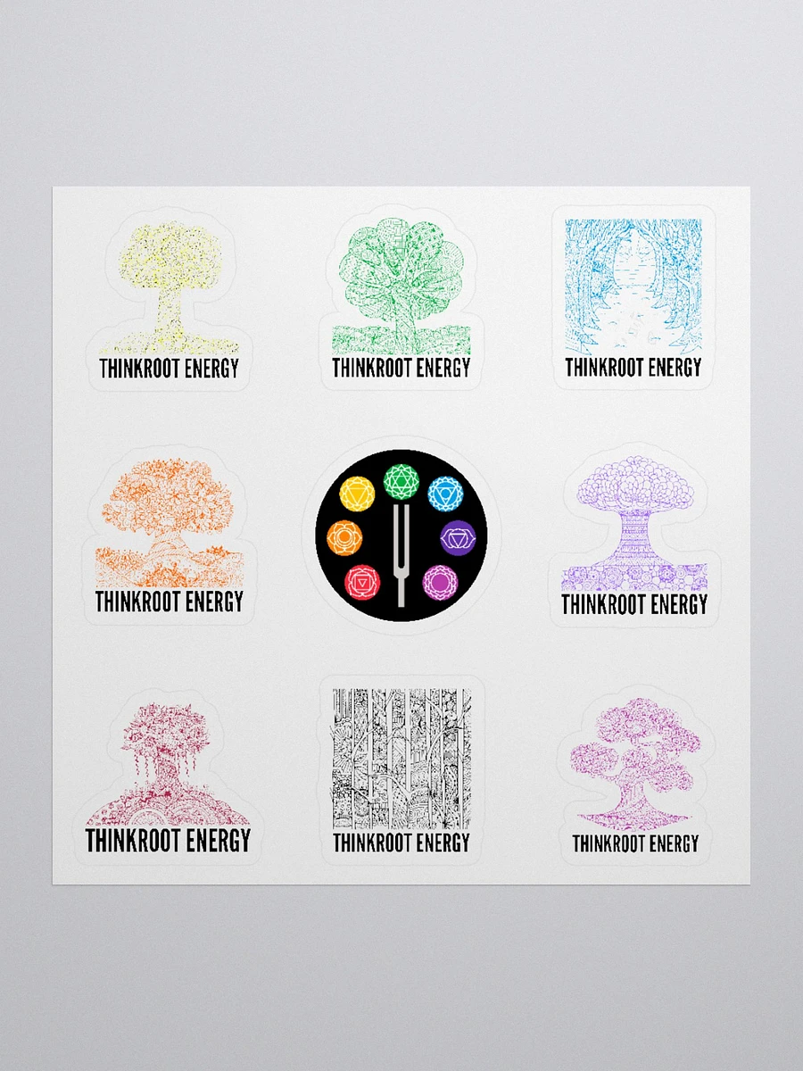 Chakra Tree Sticker Set product image (1)
