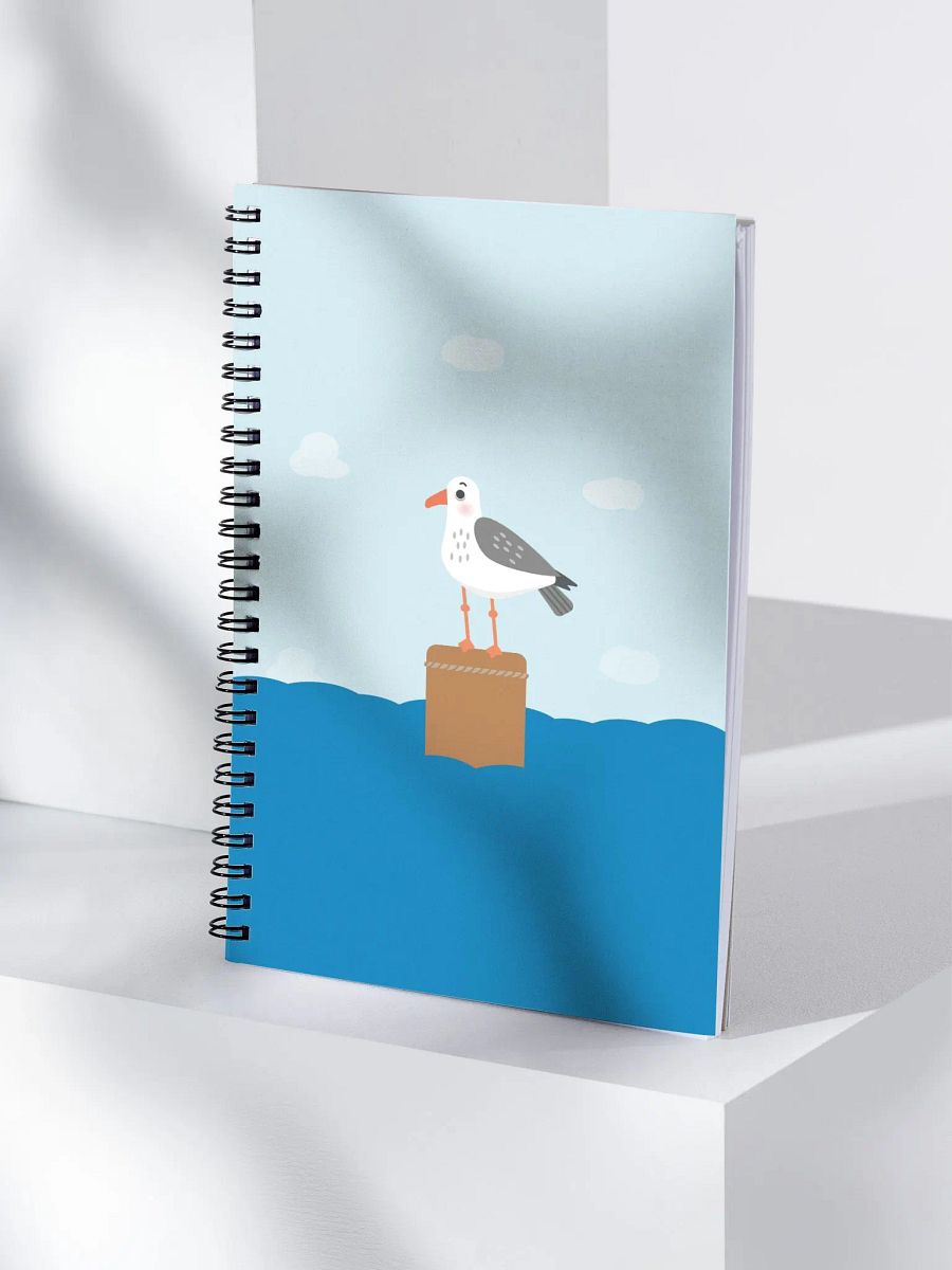Seagull in the Sea Notebook product image (4)