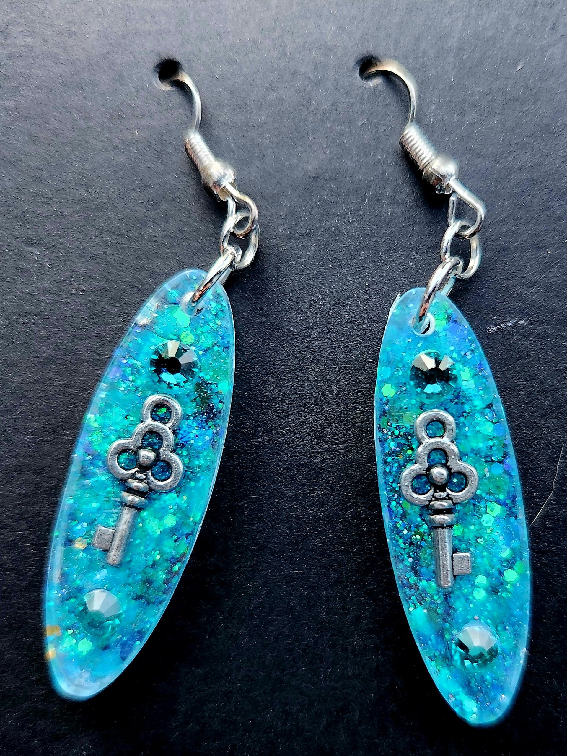 Large Key Earrings product image (1)