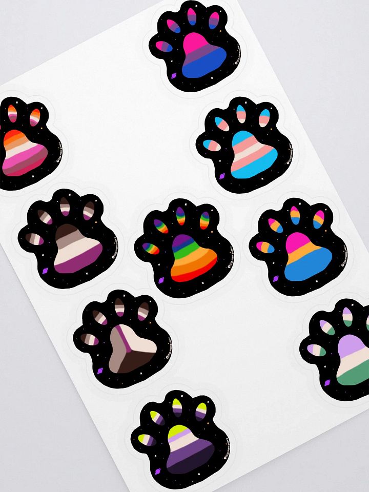 Paw-some Pride Sticker Pack product image (2)