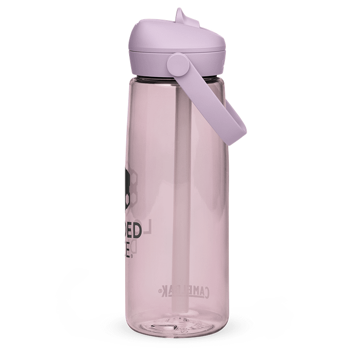 Loaded Dice Graphic Water Bottle Pink product image (2)