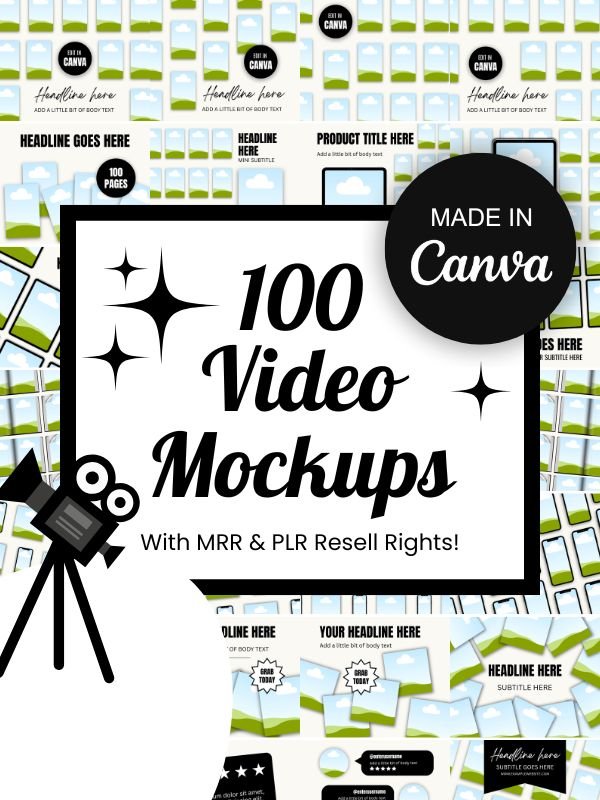 Editable MRR/PLR Templates in Canva product image (11)