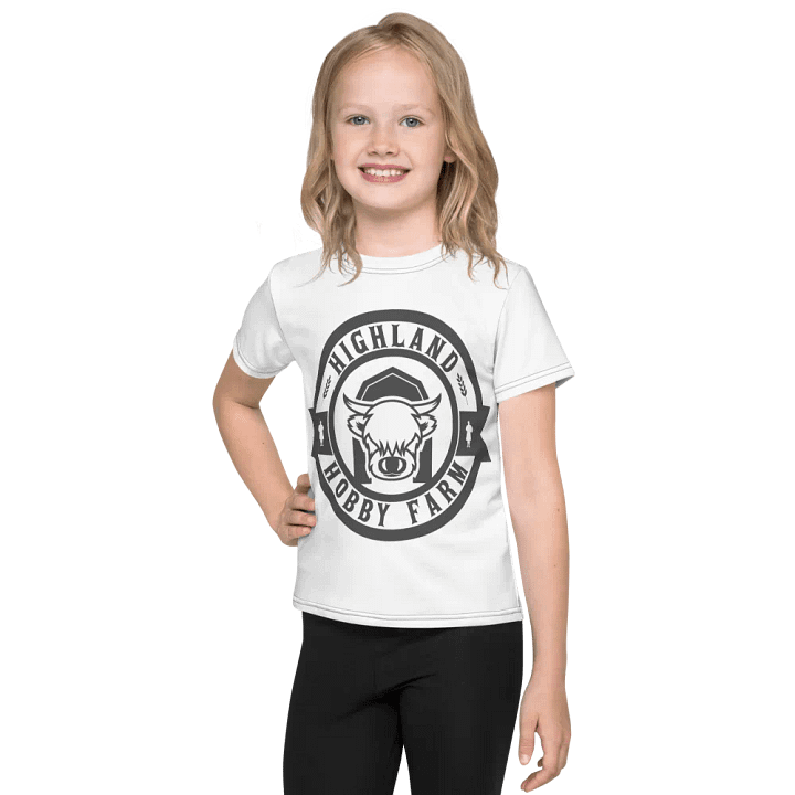 Rustic Cow Print Kids T-Shirt product image (1)