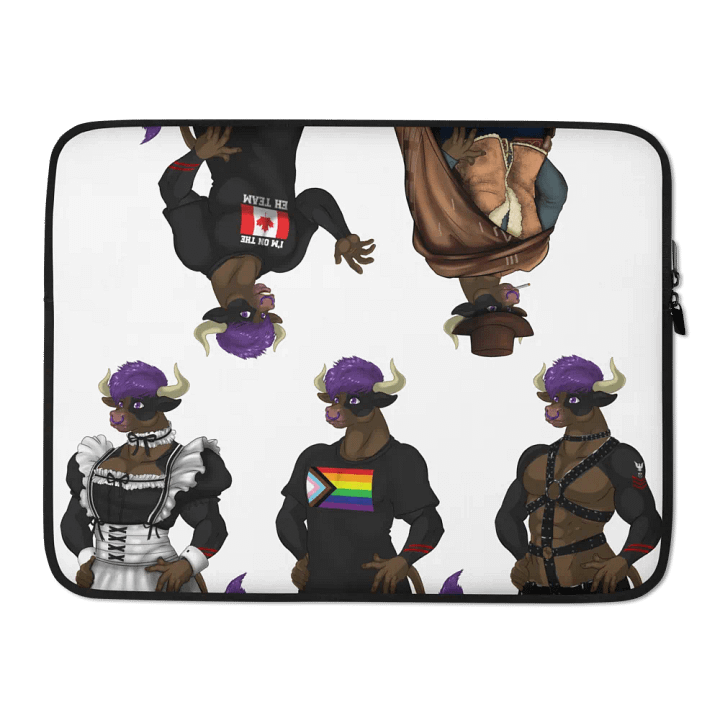 Yuuma Fashion Show #1 Laptop Sleeve product image (2)
