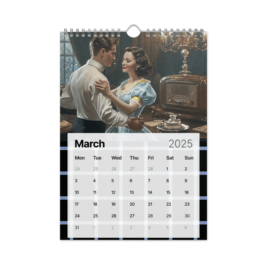Vintage Images 2025 Calendar product image (9)