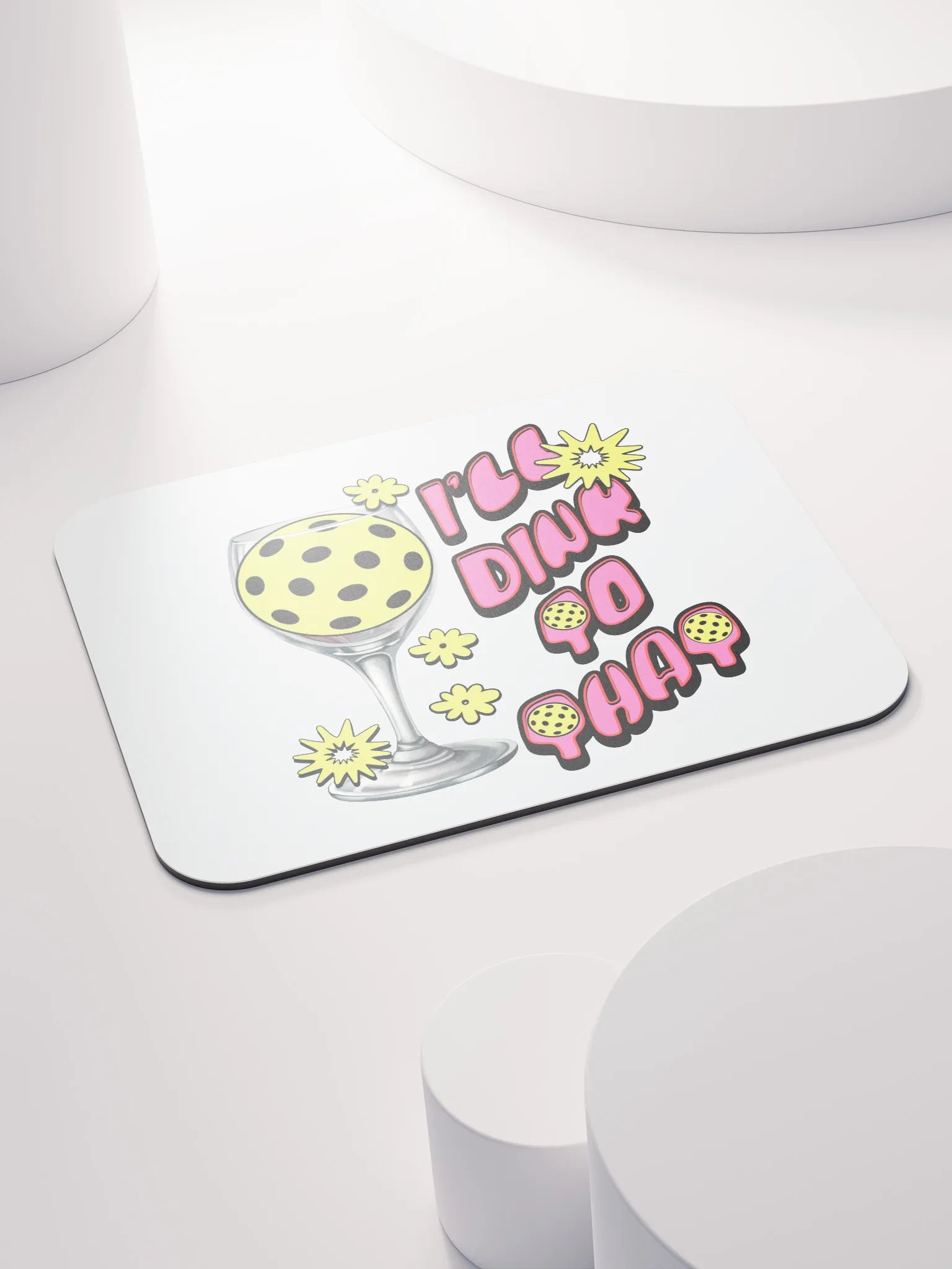 Ill Dink To That Pickleball Paradise Mouse Pad product image (4)