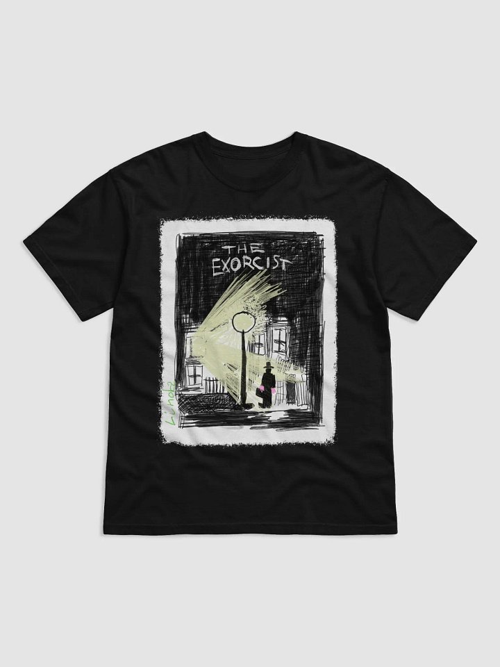 😱 “EXORCIST” – Staircase Horror Crayon Unisex Tee ✝️😈 product image (2)