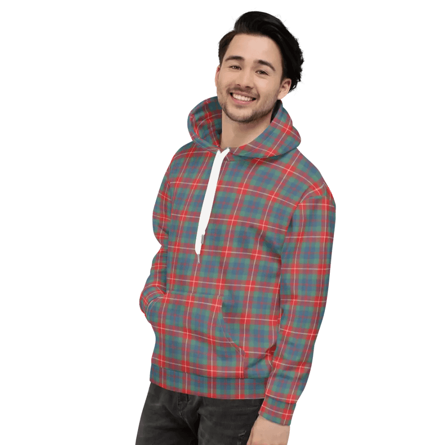 Fraser Ancient Clan Tartan Hoodie product image (4)