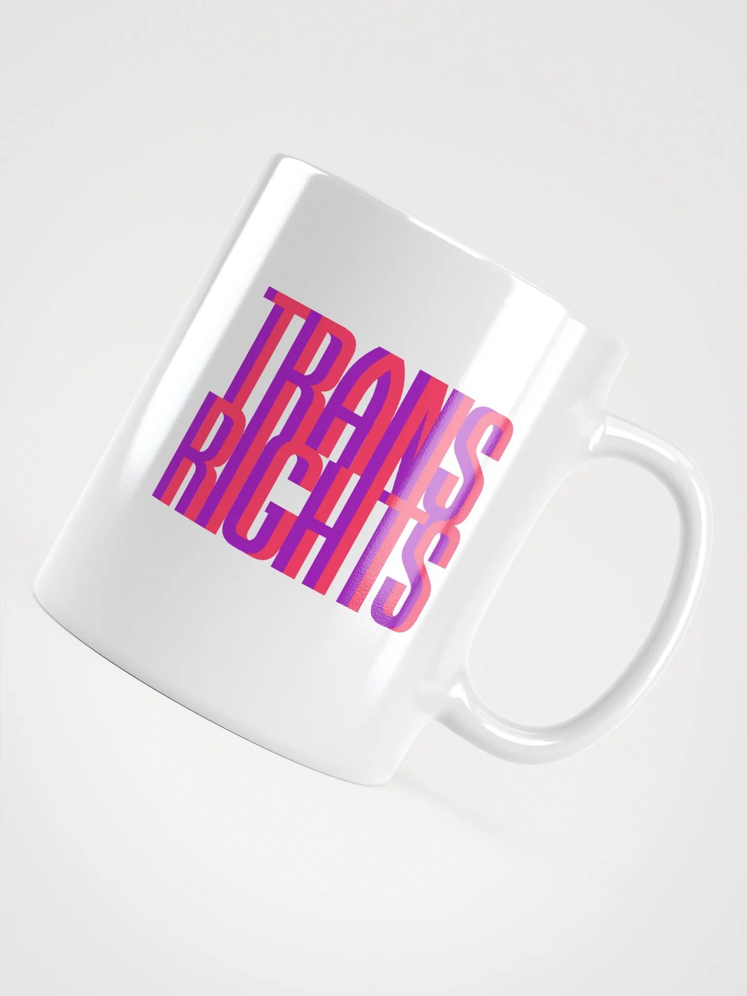 Trans Rights Mug (Magenta) product image (4)