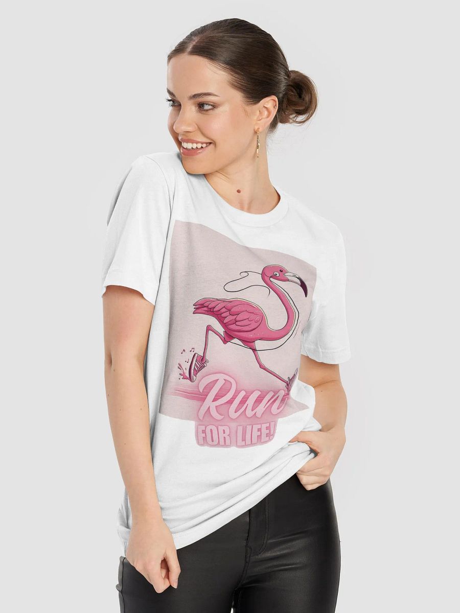 Flamingo Run For Life T-Shirt product image (8)