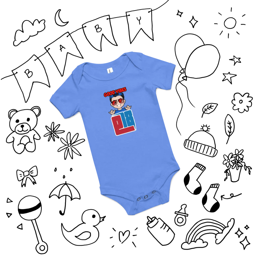 E18 Good Vibes Baby Onesie product image (12)