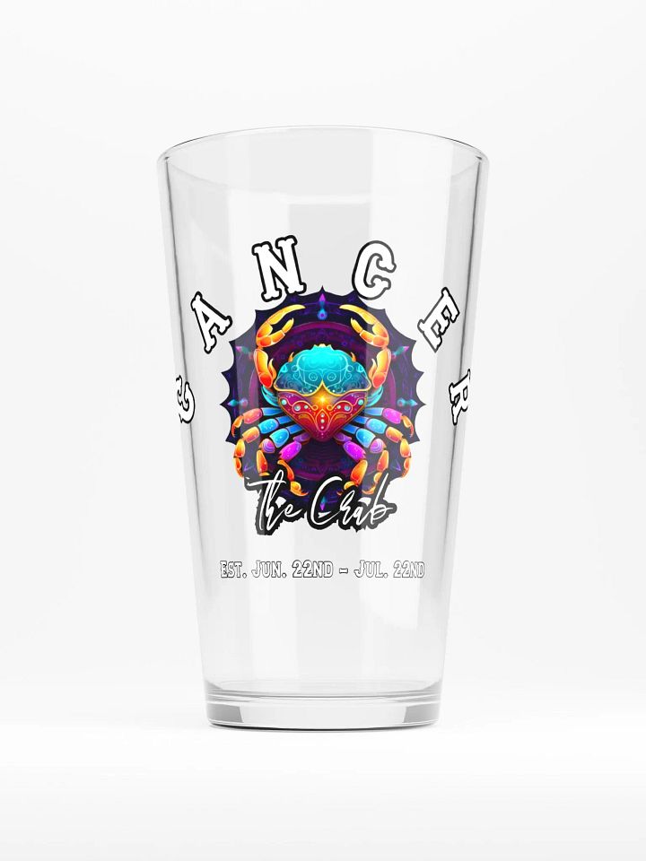 Cancer - Zodiac Shaker Pint Glass product image (1)