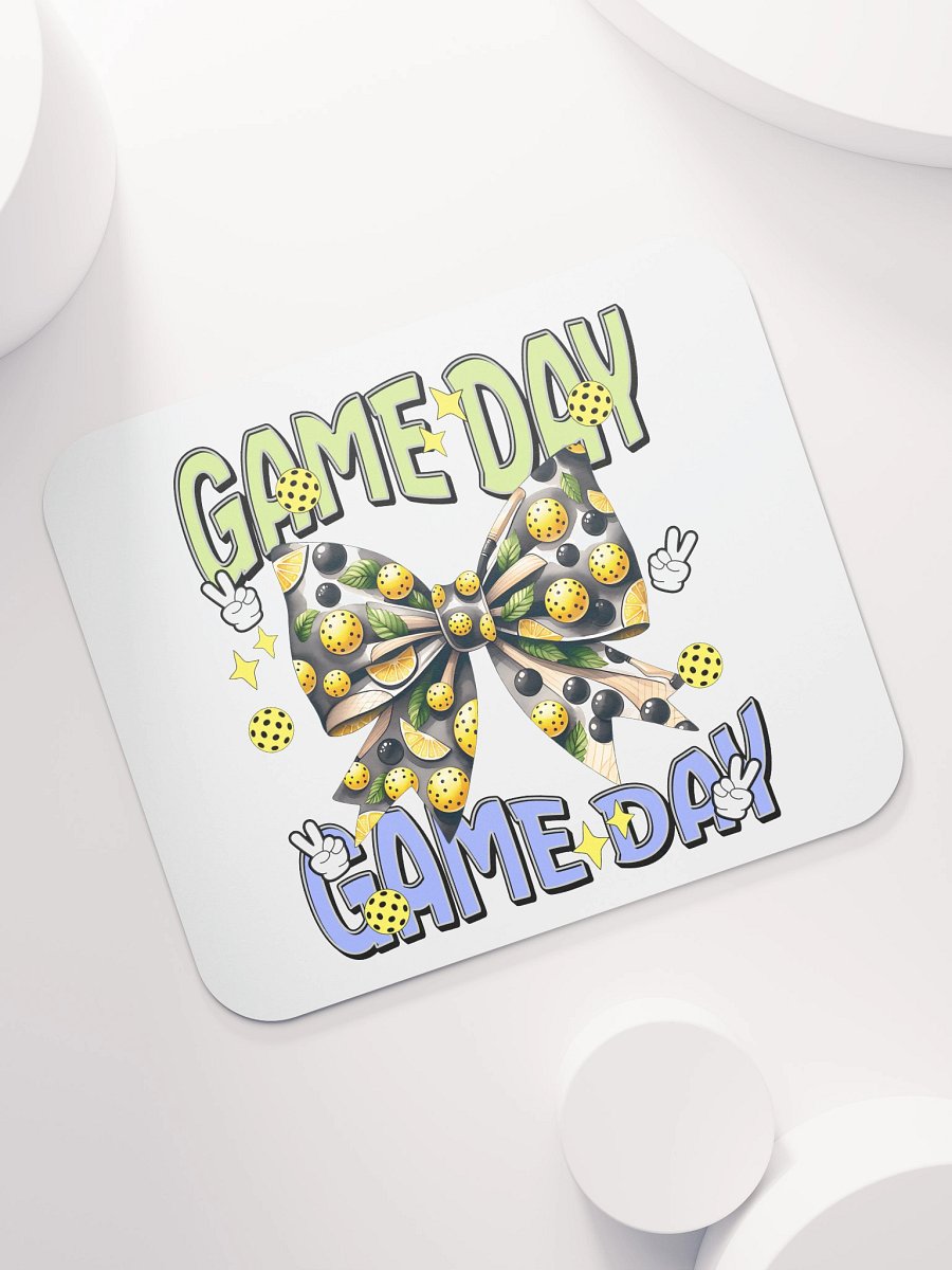 Game Day Bow Pickleball Mouse Pad product image (7)