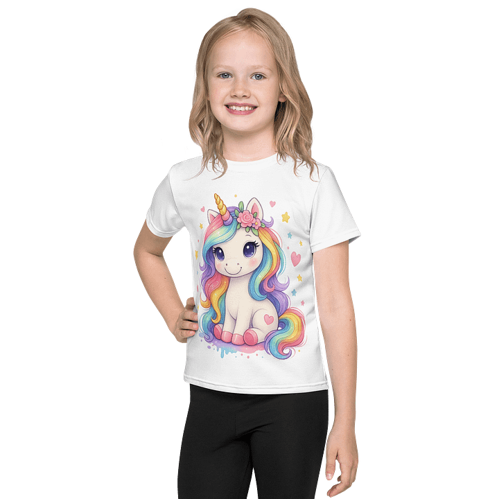 Adorable Unicorn Youth T-Shirt product image (1)