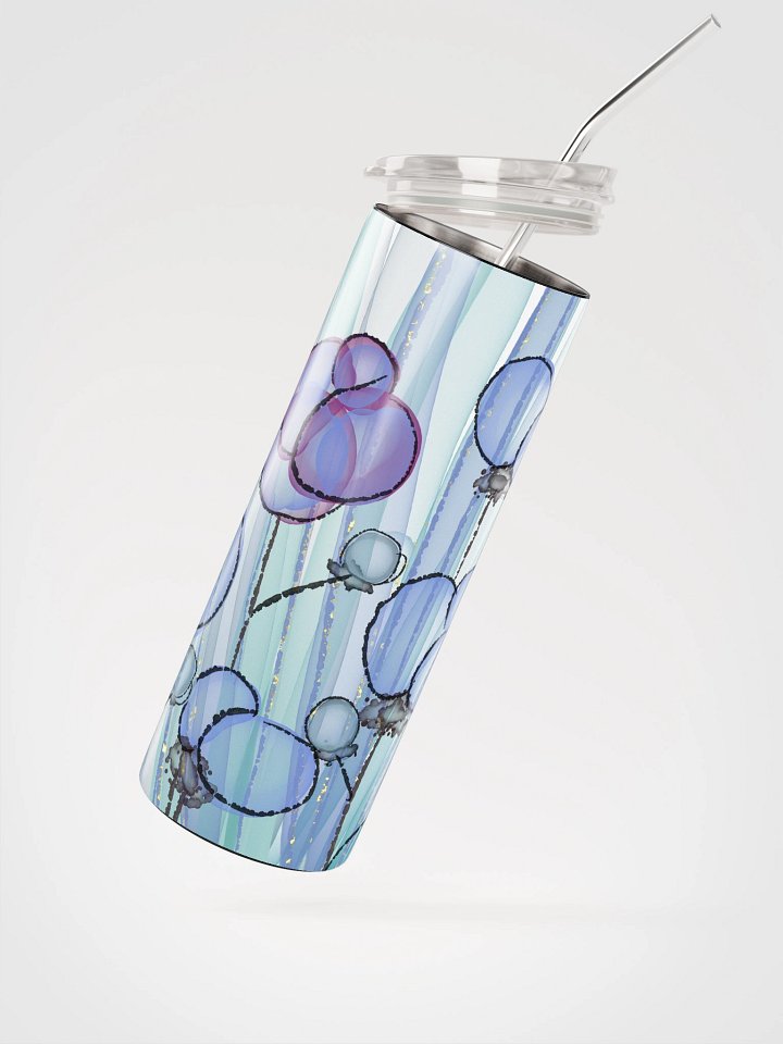 Dreamy Cotton Petals Stainless Steel Tumbler product image (3)