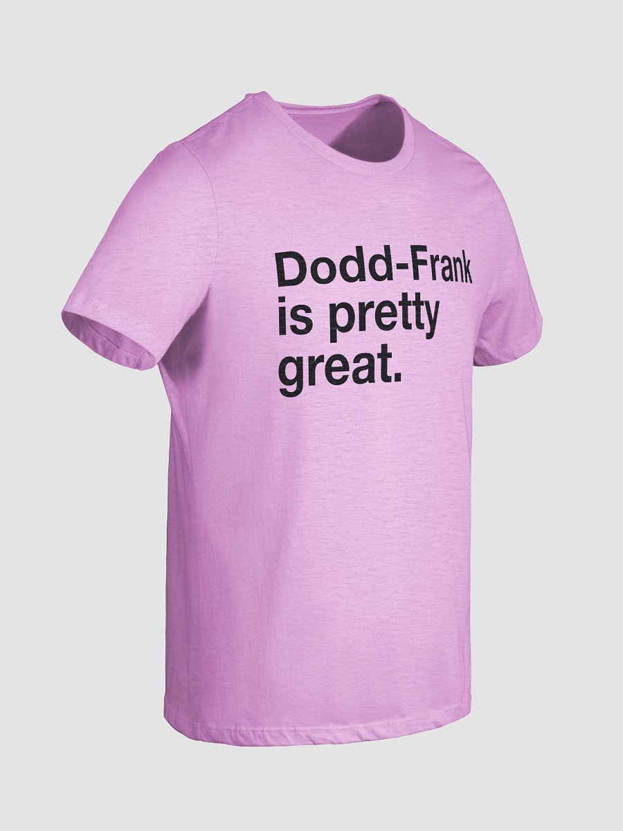 Dodd-Frank is Pretty Great Women's Cut (Black) product image (93)