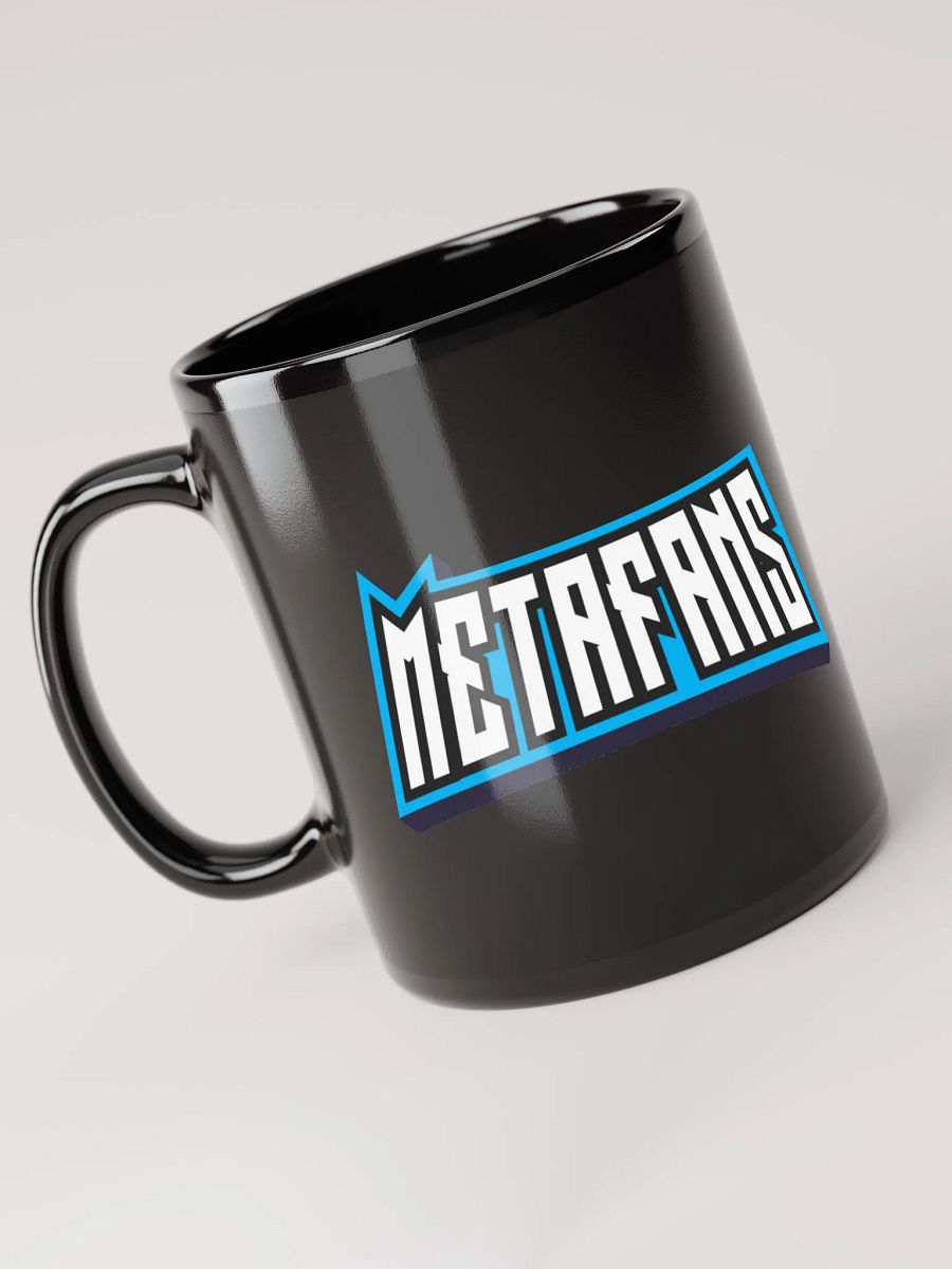 MetaFans Black Mug product image (5)