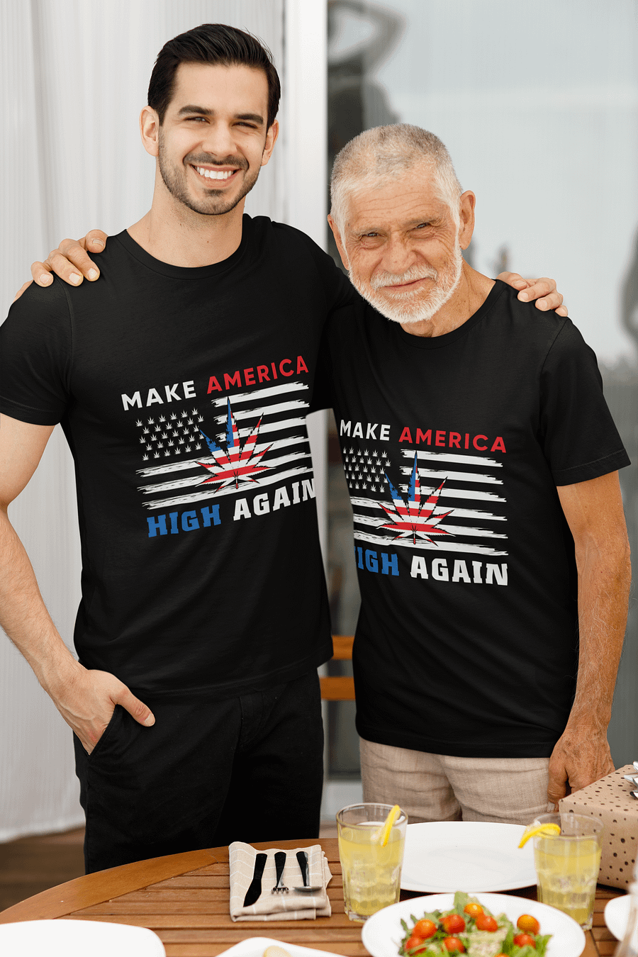 Bella+Canvas Supersoft T-Shirt - Make America High Again T-Shirt product image (3)