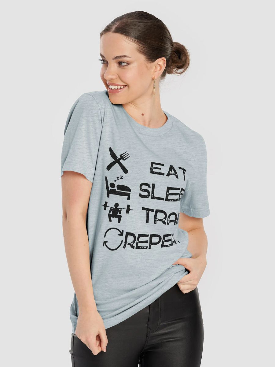 Eat Sleep Train Repeat T-Shirt product image (43)