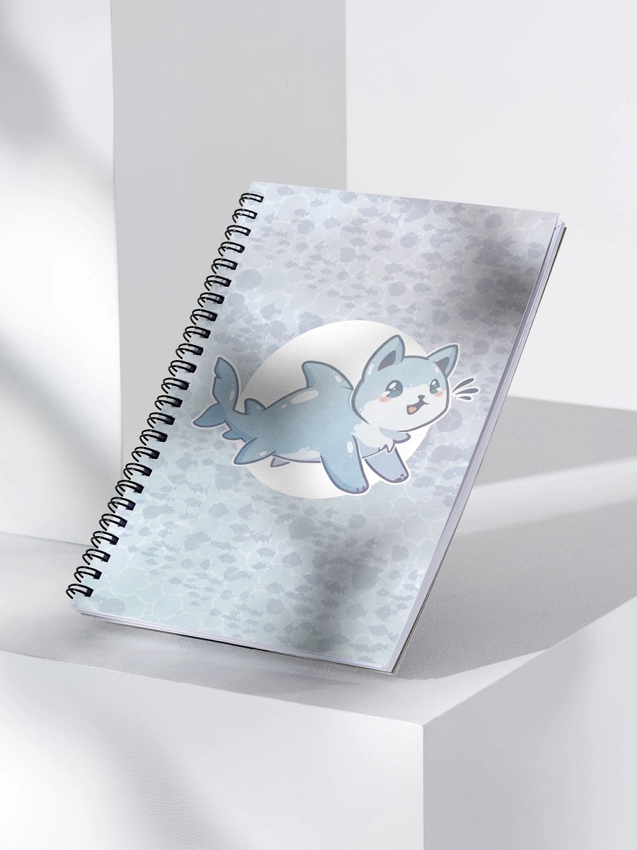 CATSHARK - White shark - spiral notebook product image (3)