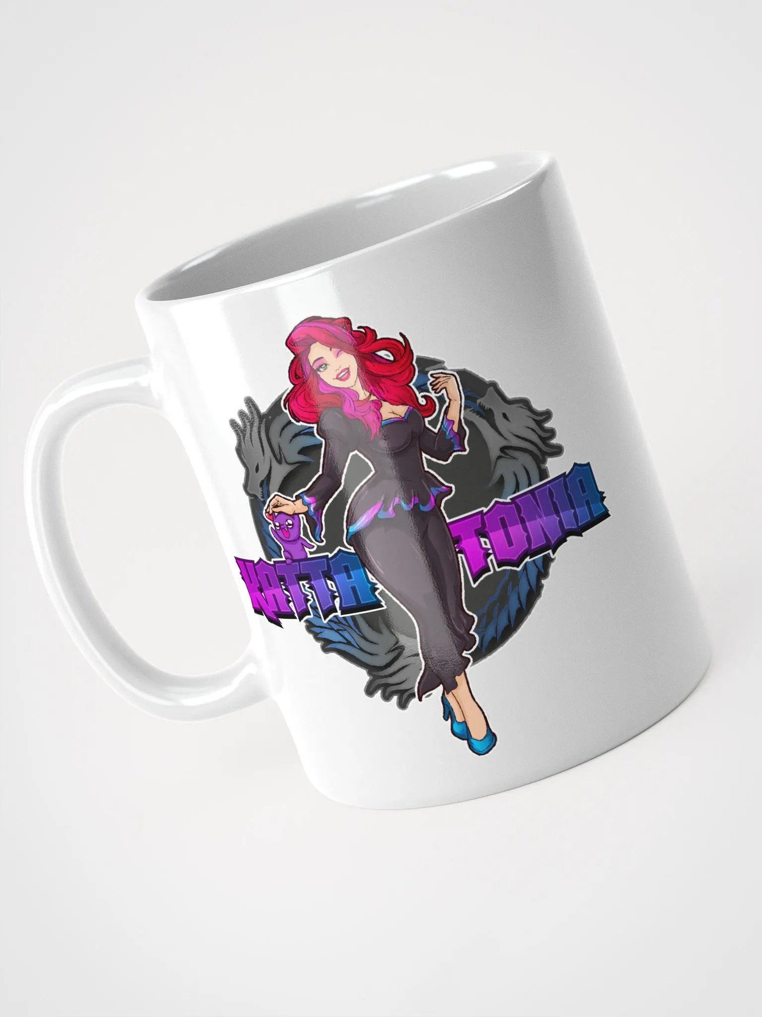 White Kattatonia Mug - Logo 1 product image (3)