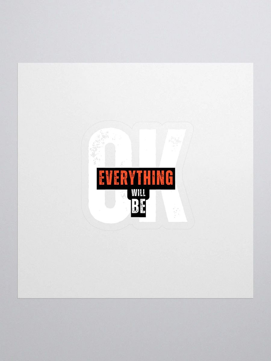 Everything Will Be OK product image (1)