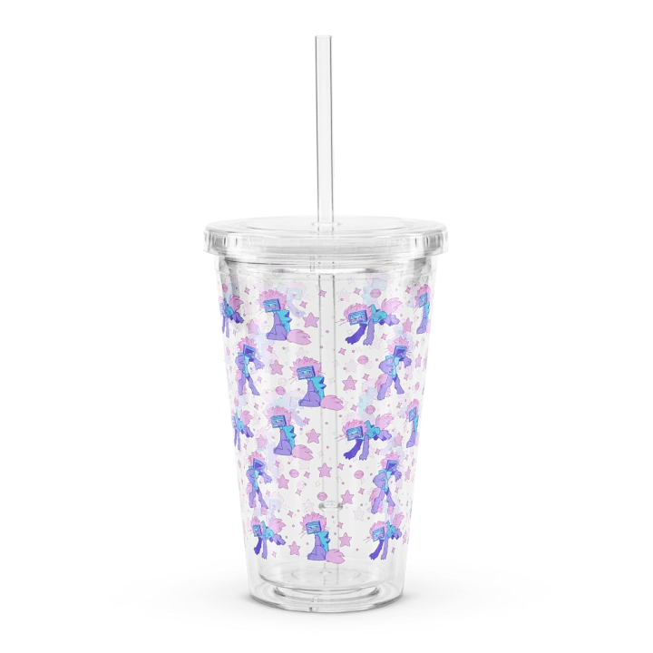 Pastel Razor Plastic Tumbler product image (1)