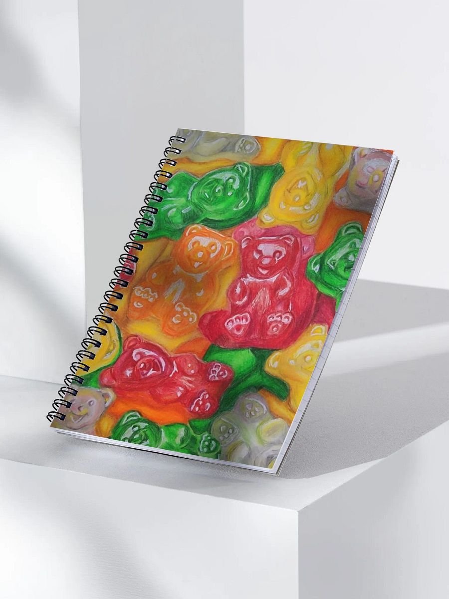 Gummy Bear Spiral Notebook product image (4)