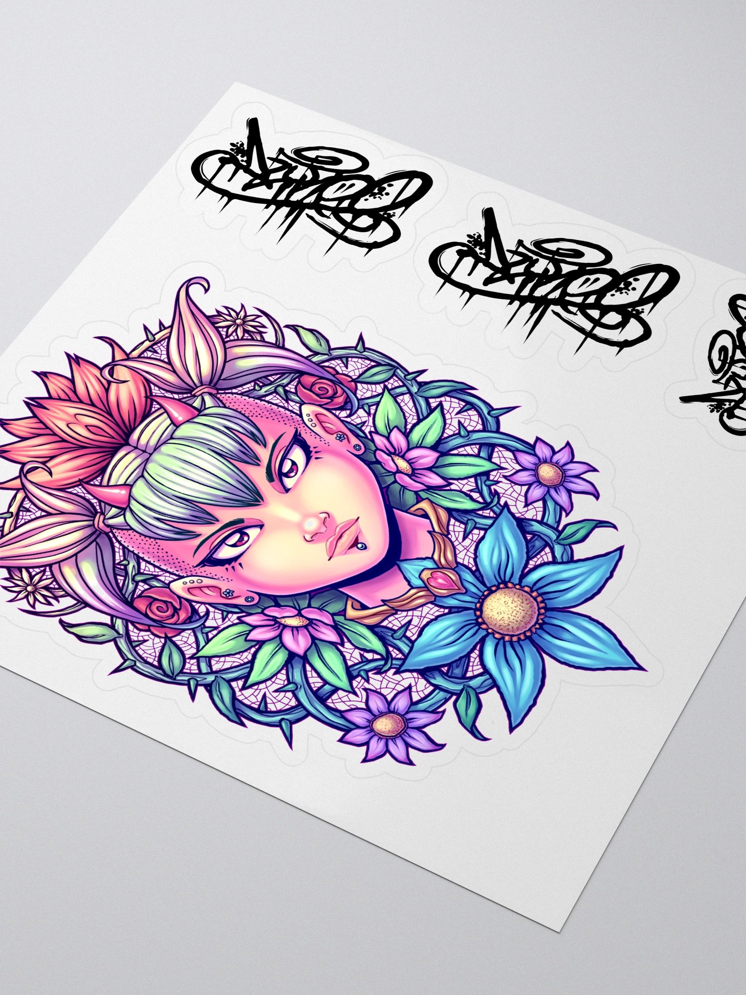 Petal Demon Sticker product image (3)
