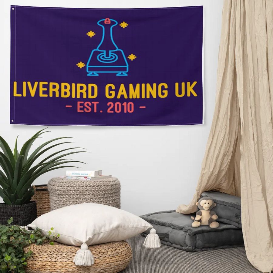 Liverbird Emblem All-Over Flag product image (5)