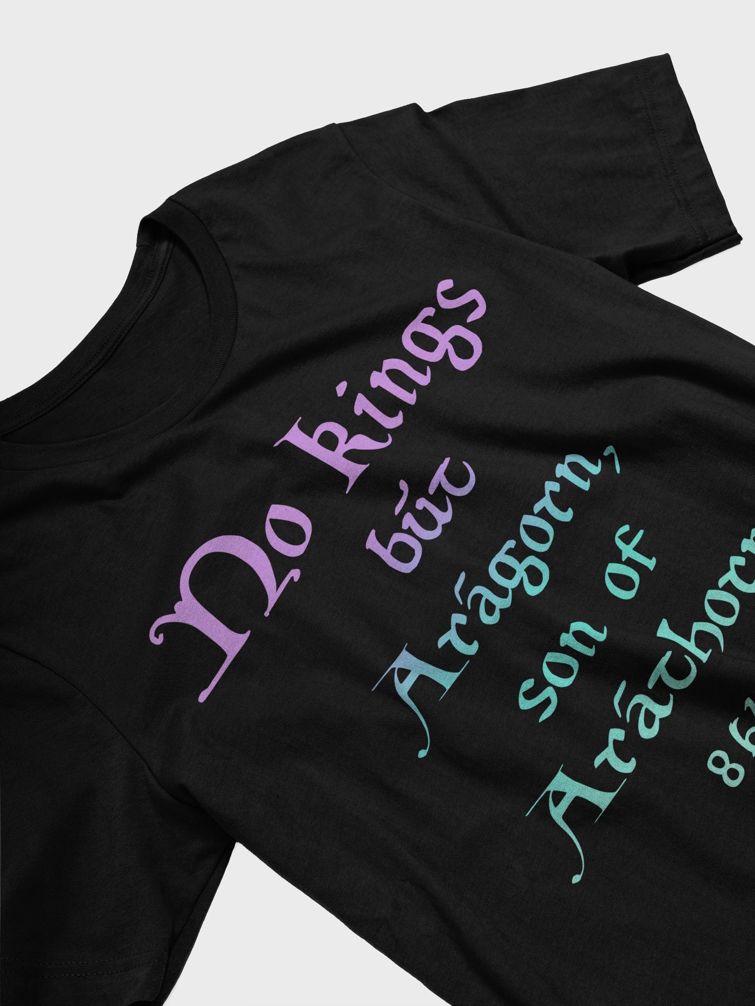 No Kings (dark variant) Straight-Sided T-Shirt product image (3)