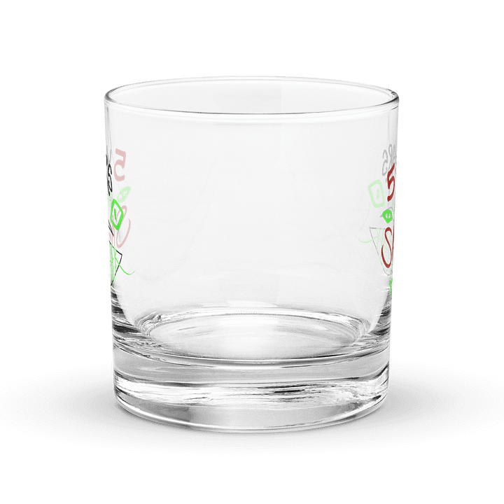 5 YEAR ANNIVERSARY ROCKS GLASS product image (2)