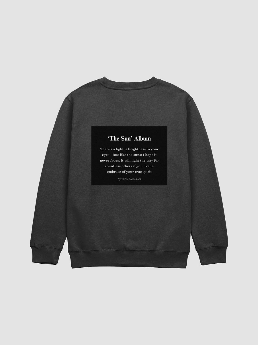'The Sun' Album Pre-release Sweater (Black) product image (2)