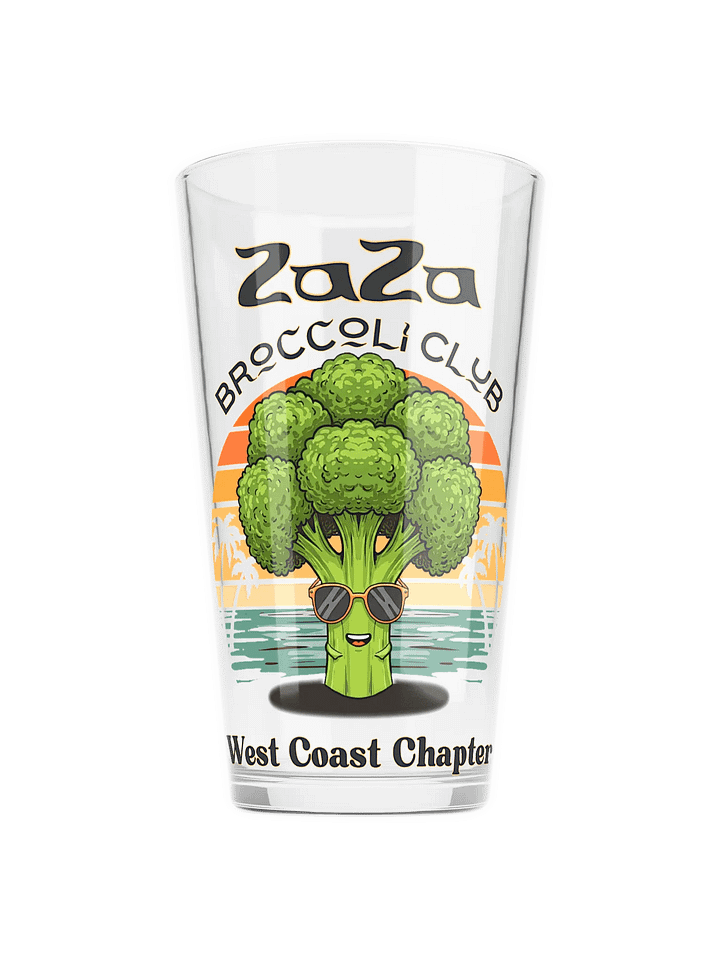 ZaZa Club West Coast Pint Glass product image (1)