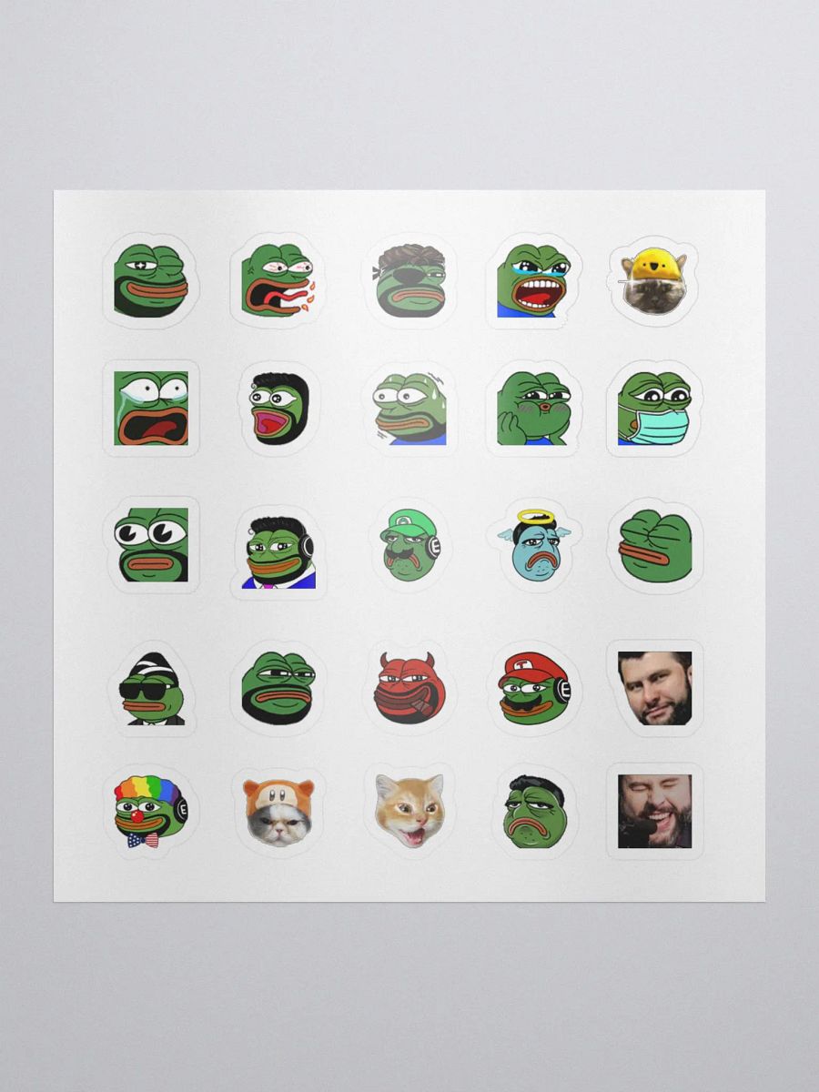 TASTELESSTV STICKER SHEET product image (5)