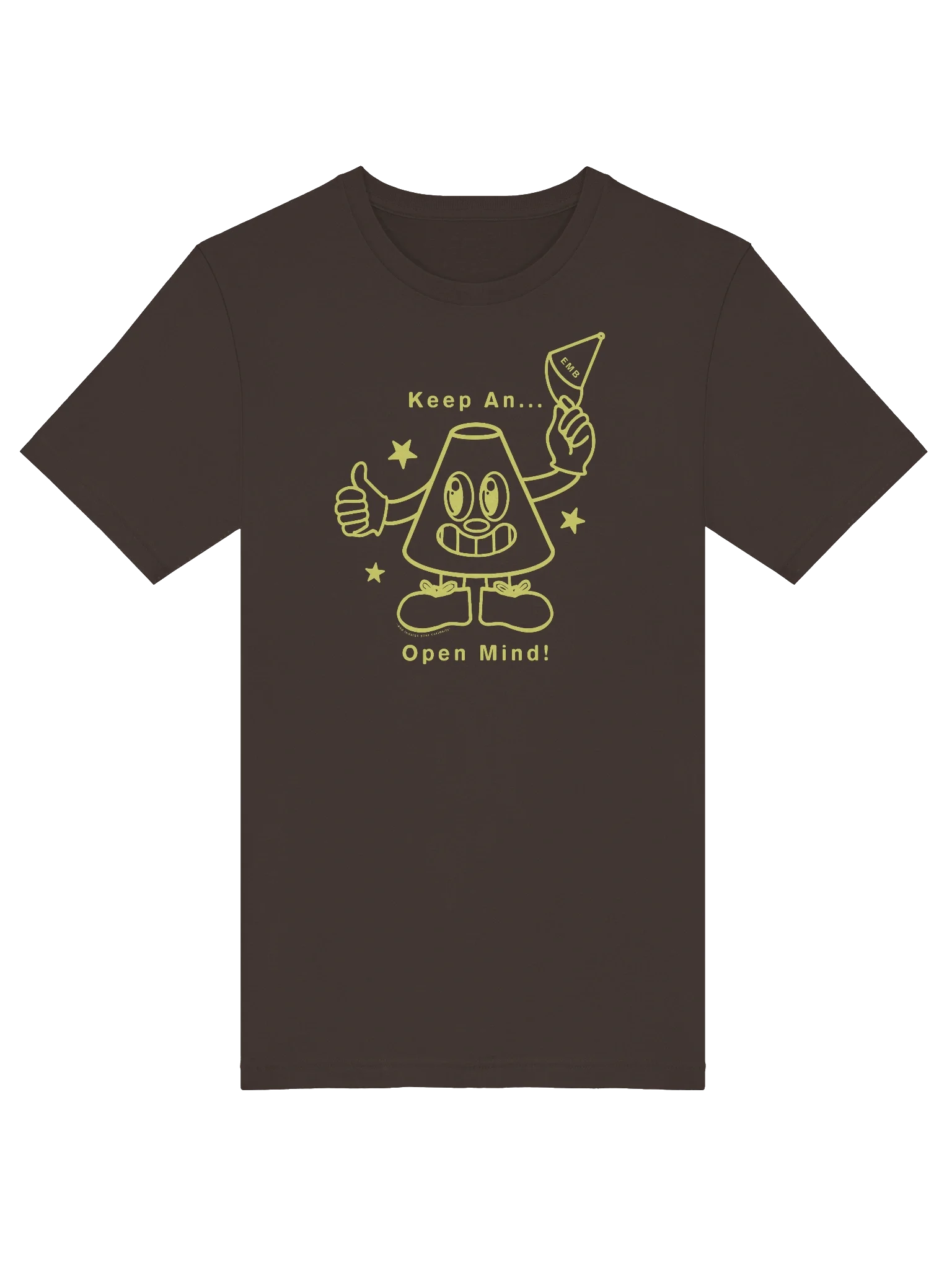 Keep An... Open Mind! Yellow on Brown & Vintage Black product image (6)