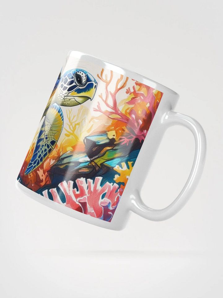 Vibrant Sea Turtle Adventure Mug product image (3)